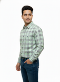 Premium Men’s Regular Fit Checkered Casual Shirt