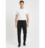 BLACK Premium Cotton Jogger Lowers - Men's Essential Collection