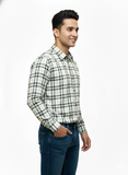 Premium Men’s Regular Fit Checkered Casual Shirt