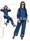 Blue 18 Denim Co-Ord Set – Trendy Two-Piece Outfit