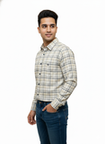 Premium Men’s Regular Fit Checkered Casual Shirt