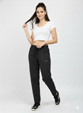 Premium Women's  Cotton Comfort black Track Pants